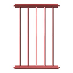 Schake Schutzzaun, Gitter 750mm rot, beschichtet