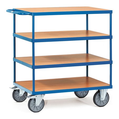 fetra Tischwagen 244+, Tragkraft 600kg mit TPE-Reifen