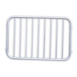 Schake Zaunfeld, Element, Ø33,7mm + Ø 16mm Füllstäben, angeschweißten Verbindungslaschen Achsabstand: 1500mm Höhe 900mm, feuerve