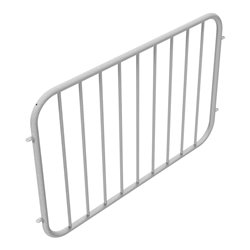 Schake Zaunfeld, Element, Ø33,7mm + Ø 16mm Füllstäben, angeschweißten Verbindungslaschen Achsabstand: 1500mm Höhe 900mm, feuerve