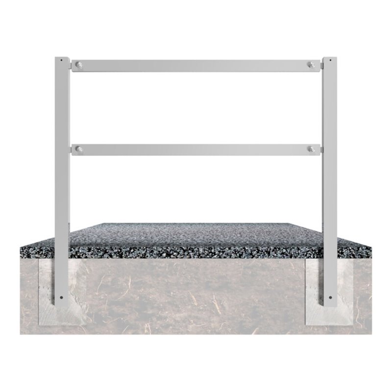 Schake Wegesperren 2,50m + Knieholm vollbadfeuerverzinkt