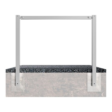 Schake Wegesperren 3,00m feststehend vollbadfeuerverzinkt, ohne Knieholm