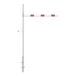 Schake Höhenbegrenzer 2000 mm zum Einbetonieren + Vorhangschloss, Lichte Weite: 2000 mm