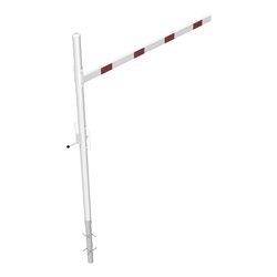 Schake Höhenbegrenzer 2500 mm zum Einbetonieren + Vorhangschloss, Lichte Weite: 2500 mm