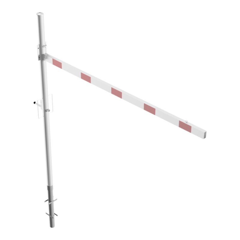 Schake Höhenbegrenzer 3000 mm zum Einbetonieren + Vorhangschloss, Lichte Weite: 3000 mm