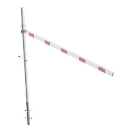 Schake Höhenbegrenzer 3000 mm zum Einbetonieren + Vorhangschloss, Lichte Weite: 3000 mm