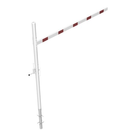 Schake Höhenbegrenzer 3000 mm zum Einbetonieren + Dreikantverschluss, Lichte Weite: 3000 mm