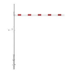 Schake Höhenbegrenzer 3000 mm zum Einbetonieren + Dreikantverschluss, Lichte Weite: 3000 mm