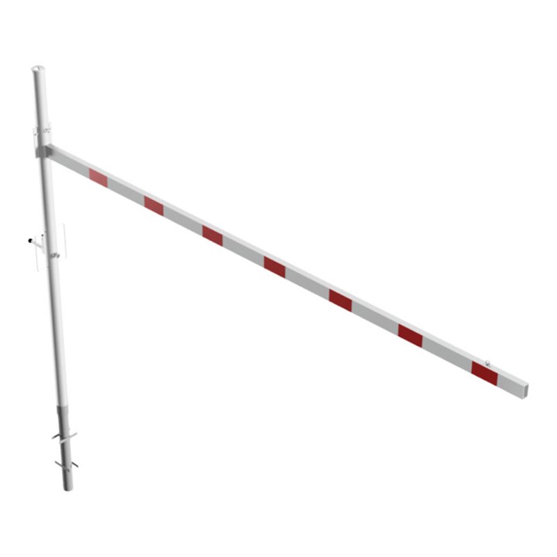 Schake Höhenbegrenzer 4500 mm zum Einbetonieren + Vorhangschloss, Lichte Weite: 4500 mm