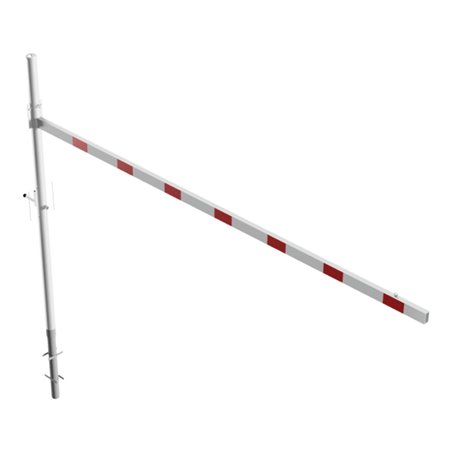 Schake Höhenbegrenzer 4500 mm zum Einbetonieren + Vorhangschloss, Lichte Weite: 4500 mm