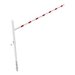 Schake Höhenbegrenzer 4500 mm zum Einbetonieren + Vorhangschloss, Lichte Weite: 4500 mm