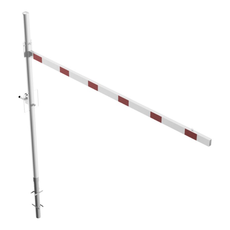 Schake Höhenbegrenzer 3500 mm zum Einbetonieren + Dreikantverschluss, Lichte Weite: 3500 mm