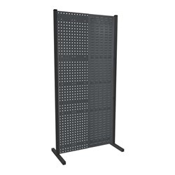 Kappes Trennwand RasterPlan Einzelfeld mit Loch- und Schlitzplatten RAL 7016