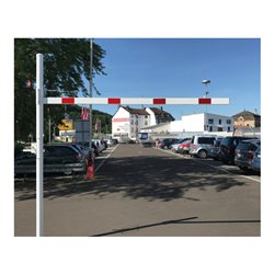 Schake Höhenbegrenzer 2500 mm zum Einbetonieren + Profilzylinderschloss, Lichte Weite: 2500 mm