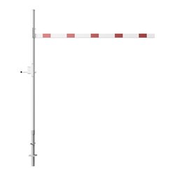 Schake Höhenbegrenzer 3000 mm zum Einbetonieren + Profilzylinderschloss, Lichte Weite: 3000 mm