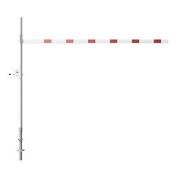 Schake Höhenbegrenzer 4000 mm zum Einbetonieren + Dreikantverschluss, Lichte Weite: 4000 mm