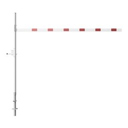 Schake Höhenbegrenzer 4000 mm zum Einbetonieren + Profilzylinderschloss, Lichte Weite: 4000 mm