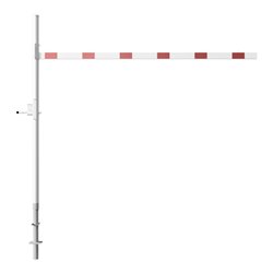 Schake Höhenbegrenzer 3500 mm zum Einbetonieren + Profilzylinderschloss, Lichte Weite: 3500 mm