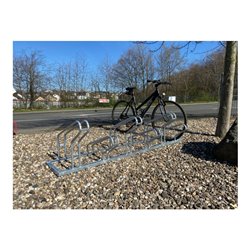 Schake Fahrradständer, Radeinstellung einseitig für 3 Fahrräder