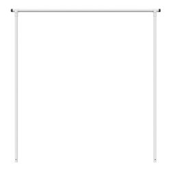 Schake Wäschetrockengerüst Ø48mm, Querstange 2,50m, ohne Haken