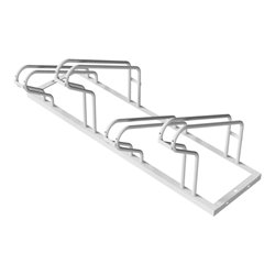 Schake Fahrradständer, Radeinstellung einseitig für 4 Fahrräder