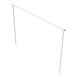 Schake Wäschetrockengerüst Ø48mm, Querstange 3,50m, ohne Haken