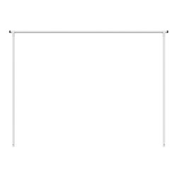 Schake Wäschetrockengerüst Ø48mm, Querstange 3,50m, ohne Haken