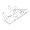 Schake Fahrradständer, Radeinstellung doppelseitig für 2x3 Fahrräder
