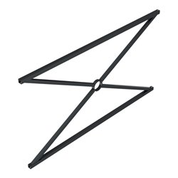 Schake Stadtzaun, Zaunelement, Vierkantrohr 30x30/25x25mm + Stahlkappe, beschichtet, Achsabstand 1500mm