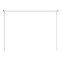 Schake Wäschetrockengerüst Ø60mm, Querstange 3,50m, ohne Haken