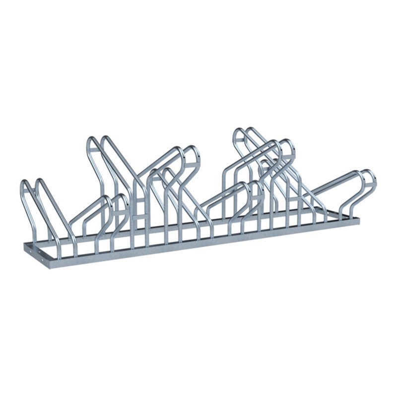 Schake Fahrradständer, Radeinstellung doppelseitig für 2x5 Fahrräder