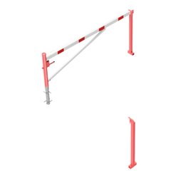 Schake Drehschranke 3,00m + Profilzylinderschloss