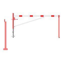 Schake Drehschranke 3,00m + Profilzylinderschloss