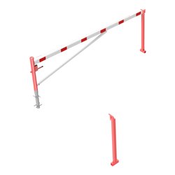 Schake Drehschranke 4,00m + Dreikantverschluss