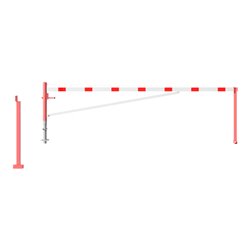 Schake Drehschranke 5,0m, für Vorhangschloss