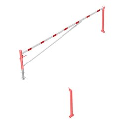 Schake Drehschranke 5,0m, für Vorhangschloss