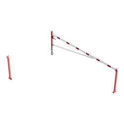 Schake Drehschranke 4,50m + Profilzylinderschloss