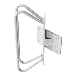 Schake Einzelparker für Wandbefestigung, Haltebügel aus 12 mm Rundstahl, 45°