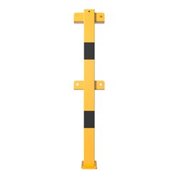 Schake Standpfosten zum Aufdübeln Stahlrohr 70 x 70 mm Mittelpfosten für Ober- und Knieholm