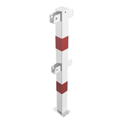 Schake Pfosten 70 x 70 mm Mittelpfosten für Ober- und Knieholm + Bodenplatte 100 x 150 mm