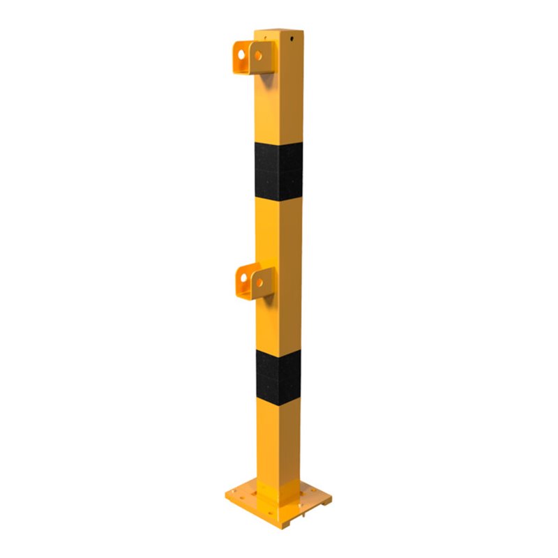 Schake Standpfosten abnehmbar, Endpfosten für Ober- und Knieholm