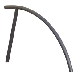 Schake Anlehnbügel Stahlrohr Ø48mm, Gesamtbreite: ca 1400mm Höhe Überflur: ca. 850mm, beschichtet