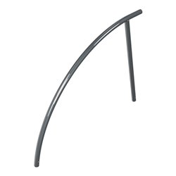 Schake Anlehnbügel Stahlrohr Ø48mm, Gesamtbreite: ca 1400mm Höhe Überflur: ca. 850mm, beschichtet