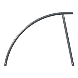 Schake Anlehnbügel Stahlrohr Ø48mm, Gesamtbreite: ca 1400mm Höhe Überflur: ca. 850mm, beschichtet