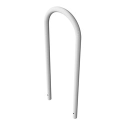 Schake Rundbügel aus Stahlrohr Ø 48 x 2,5 mm Breite: 460 mm, Höhe: 1200 mm ohne Querholm, zum Einbetonieren