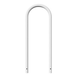 Schake Rundbügel aus Stahlrohr Ø 48 x 2,5 mm Breite: 460 mm, Höhe: 1200 mm ohne Querholm, zum Einbetonieren