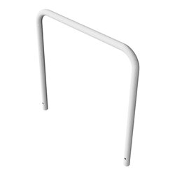 Schake Abweisebügel aus Stahlrohr Ø 48 x 2,5 mm Breite: 1000 mm, Höhe: 1000 mm ohne Querholm, zum Einbetonieren