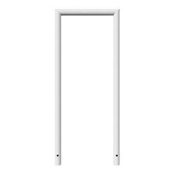 Schake Abweisebügel auf Gehrung, Ø48mm Breite: 500mm, Höhe: 1200 mm ohne Querholm, feuerverzinkt