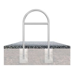 Schake Rundbügel Ø 48 x 2,5 mm Breite: 650 mm, Höhe: 1200 mm, zum Einbetonieren