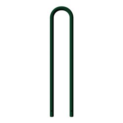 Schake Universalbügel aus Stahlrohr Ø 48 x 2,5 mm Breite: 300 mm, Höhe: 1400 mm, beschichtet, RAL 6005 zum Einbetonieren